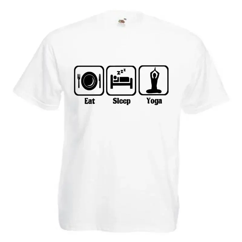Yoga Adults Mens T Shirt 12 Colours Size S 3XL