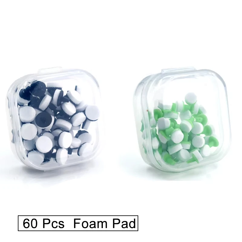 

60pcs Dental Composite Resin Light Cure Kit for Filling Molding Veneer High Quality Restorative Material with Foam Pads Tools