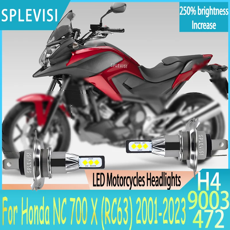 

Easy Install LED H4 Bulb for Motorcycles & Motorbike For Honda NC 700 X (RC63) 2001 2002 2003 2004 2005 2006 2007 2008 2009-2023
