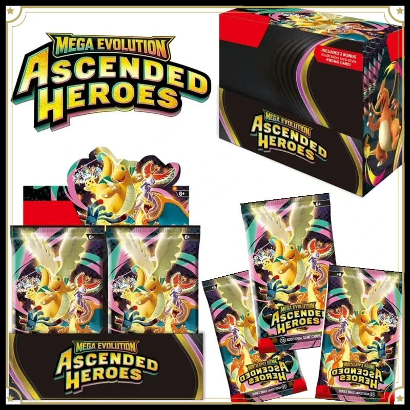 2026 New  V10 Pokémon Card Booster Bundle. Includes Destined Rivals and Prismatic Evolutions, fun trading cards as presents