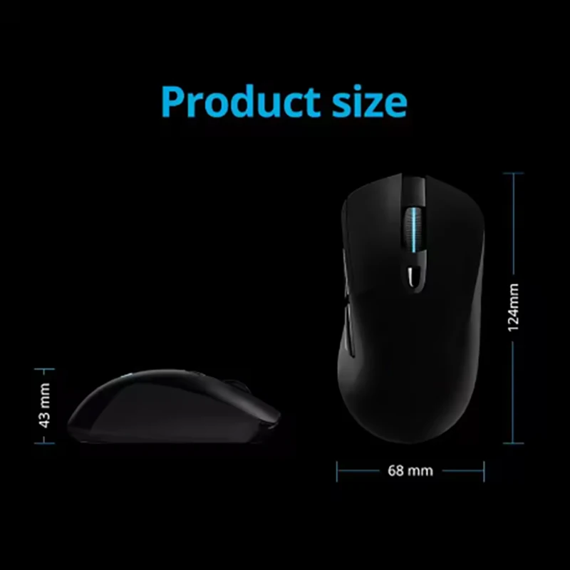 G703 Lightspeed souris de jeu sans fil Hero 25K capteur Lightsync RGB léger en option adapté aux ordinateurs portables PC