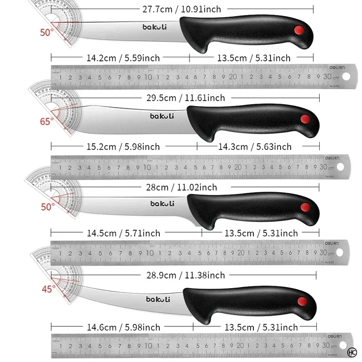 High-Carbon Stainless Steel Boning Knife Fixed blade Sharp butcher's Knife Non-Slip Handle Cutting Meat Fish Deboning Knife view 6
