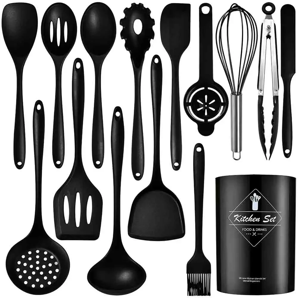 15Pcs Black