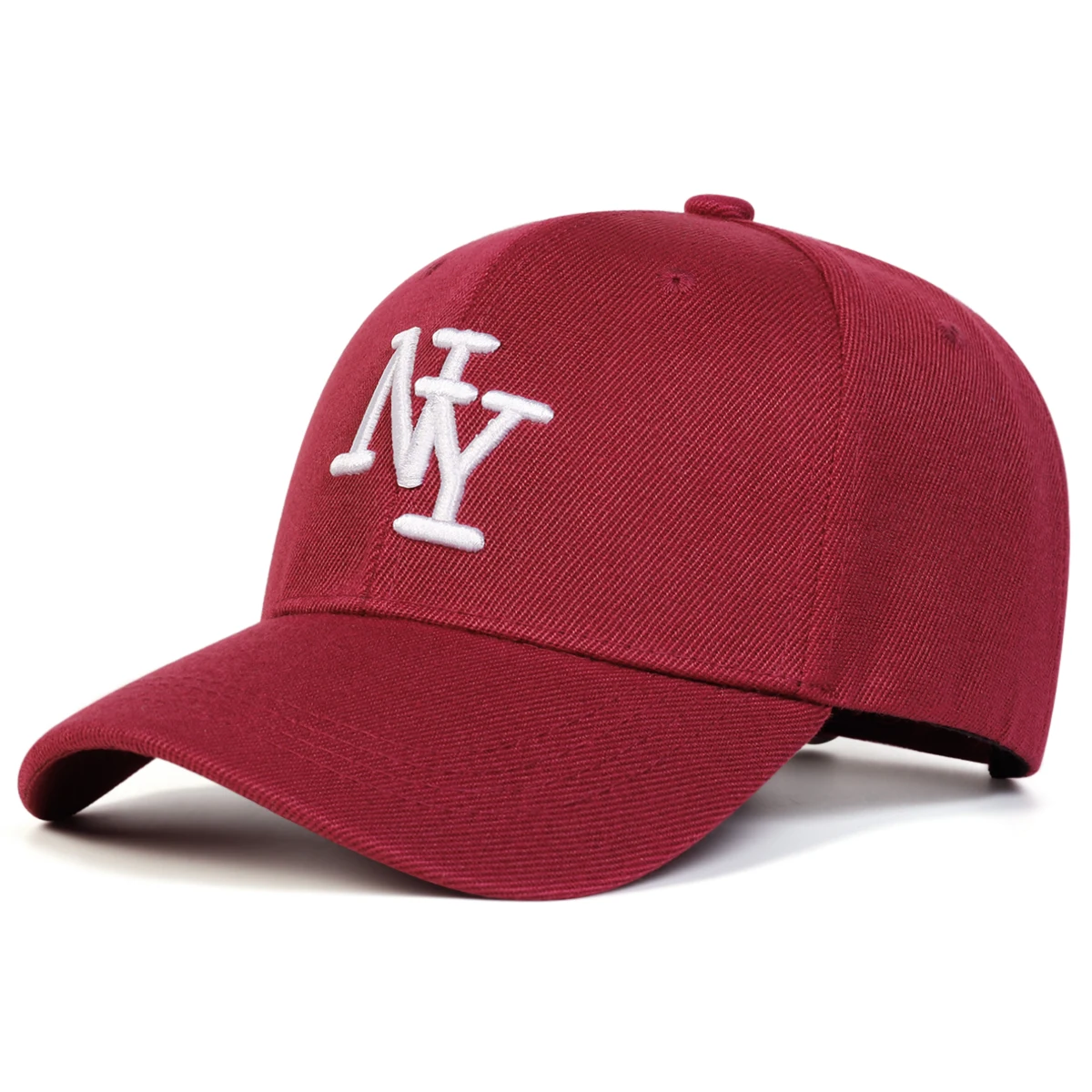 Unisex NY Buchstaben Stickerei Baseball Caps Frühling und Herbst Outdoor Einstellbare Casual Hüte Sonnenschutz Hut Sport Cap