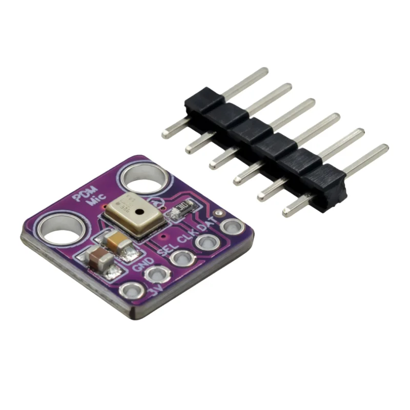 MP34DT01, MP34DT05 PDM MEMS microphone module - Digital omnidirectional microphone with bottom port, for voice recognition. Micr