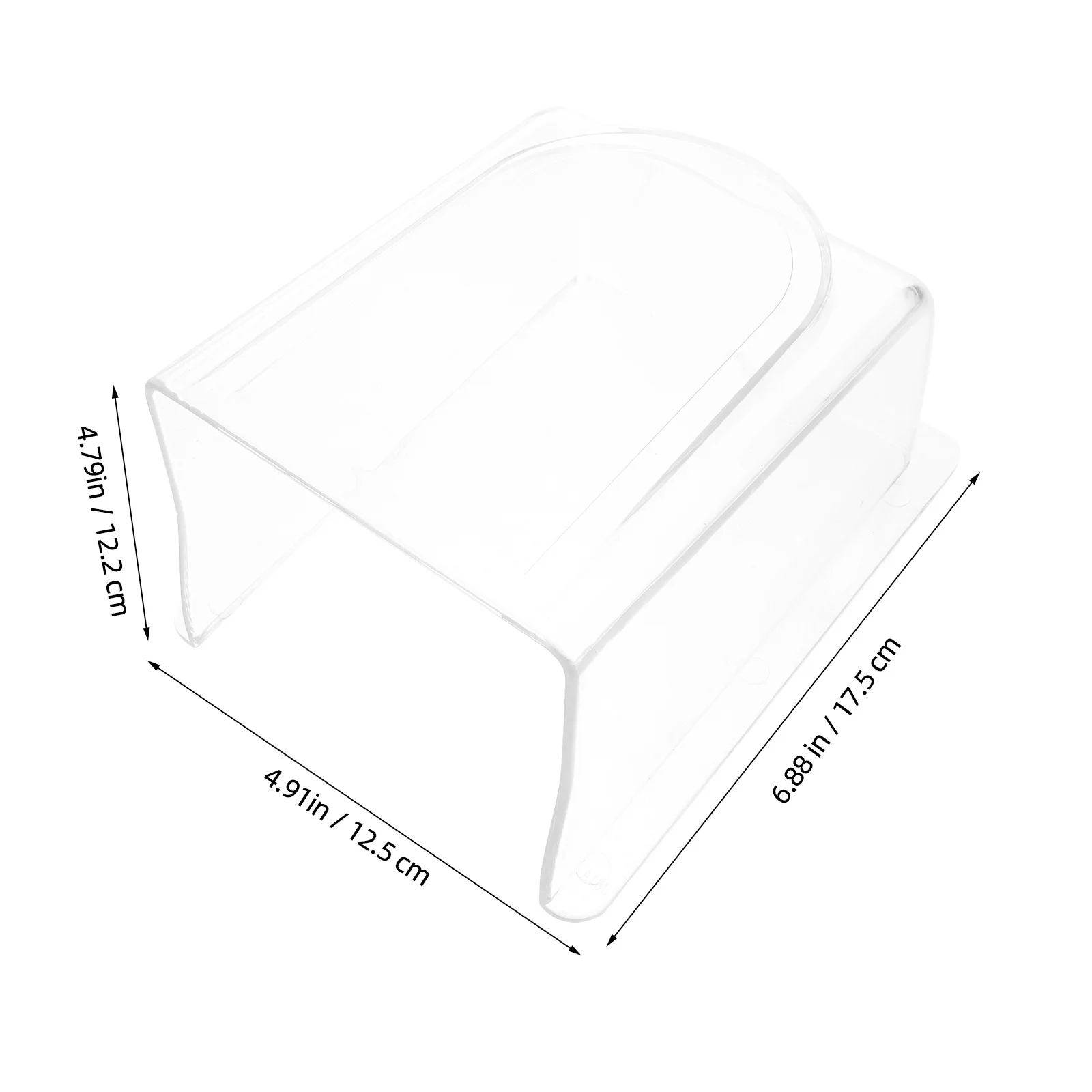 Attendance Machine Cover Transparent Dustproof Protector Suitable for Office Scanner Guard Shell Anti-Dust Accessories