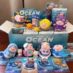 Lulu The Piggy Ocean Series Blind Box Kawaii Tide Player Action Figure Display Toys Desktop Collection Mysterious Surprise Gifts