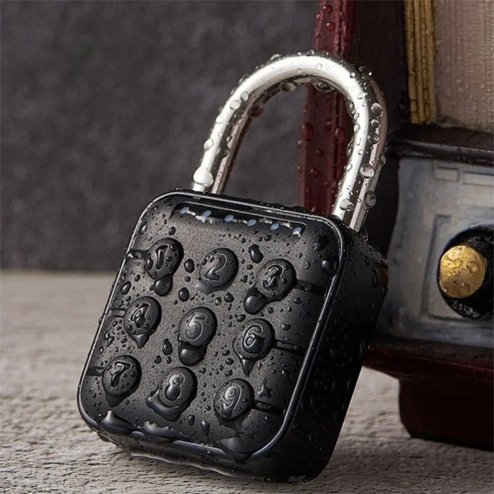 

Waterproof Combination Lock 6-Digit Code Zinc Alloy Digital Code Lock Heavy Duty Secure Resettable Padlock