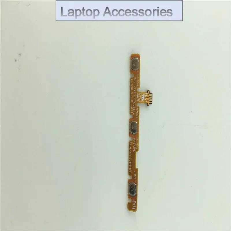 Переключатель включения и выключения питания flex + кнопка боковой громкости, переключатель гибкого кабеля, запасные части для Asus ZenPad C 7.0 Z170 Z170CG Переключатель включения и выключения питания flex + кнопка боковой громкости, переключатель гибкого кабеля, запасные части для Asus ZenPad C 7.0 Z170 Z170CG