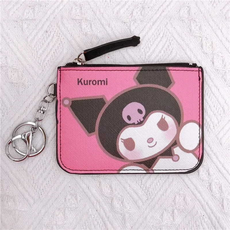 Hello Kitty Kawaii Coin Purses Sanrio Card Holders Melody Kids Purses and Handbags Little Twin Stars Wholesale Purses Mini Purse