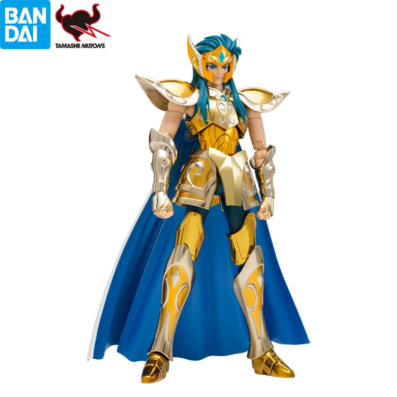 

In Stock Bandai Myth Cloth Ex Saint Seiya Aquarius Camus revival Original Anime Figure Model Toys Action Figures Collection Pvc