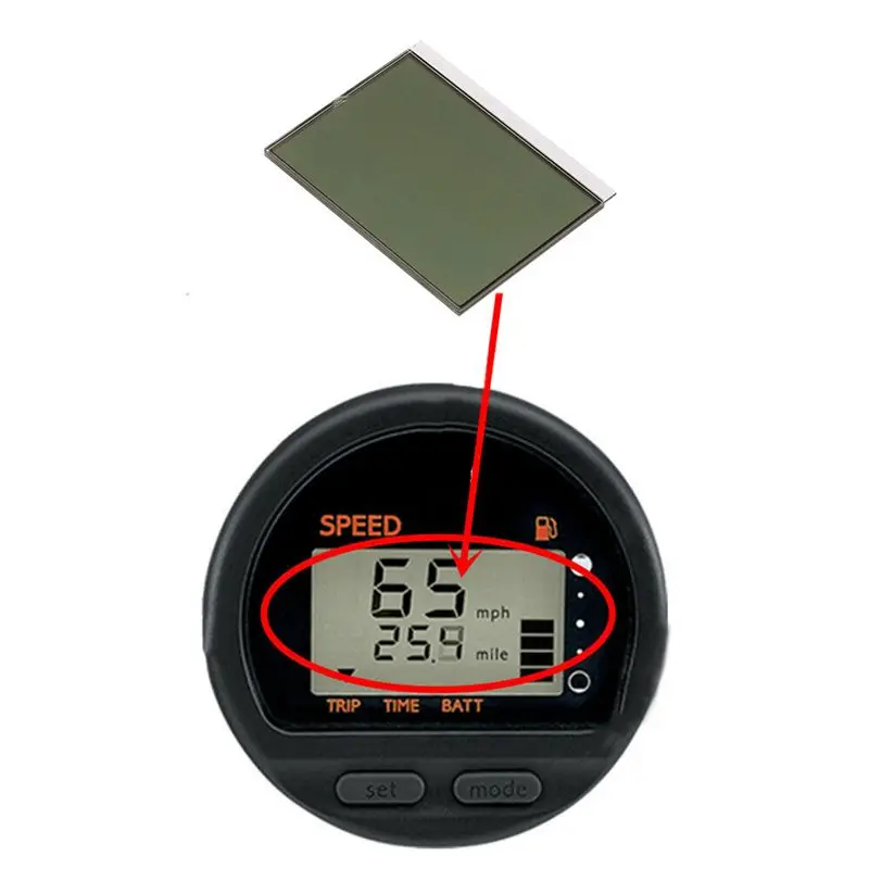 M45K-Speedometer Dashboard LCD Display 6Y5-83570-A0-00 For Digital Multifunction Tach Fuel Management LCD Gauge Screen
