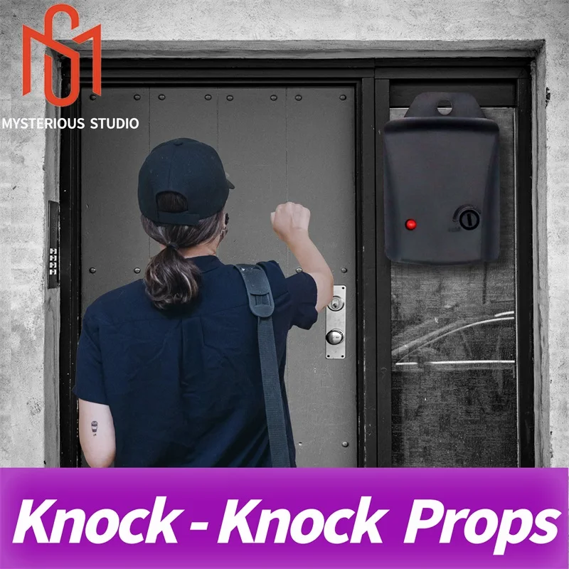 Mysterious StudioSecret Room Escape Game Mechanism Props Electronic Puzzle superb 1987 GY Knock Prop Sensor Prop