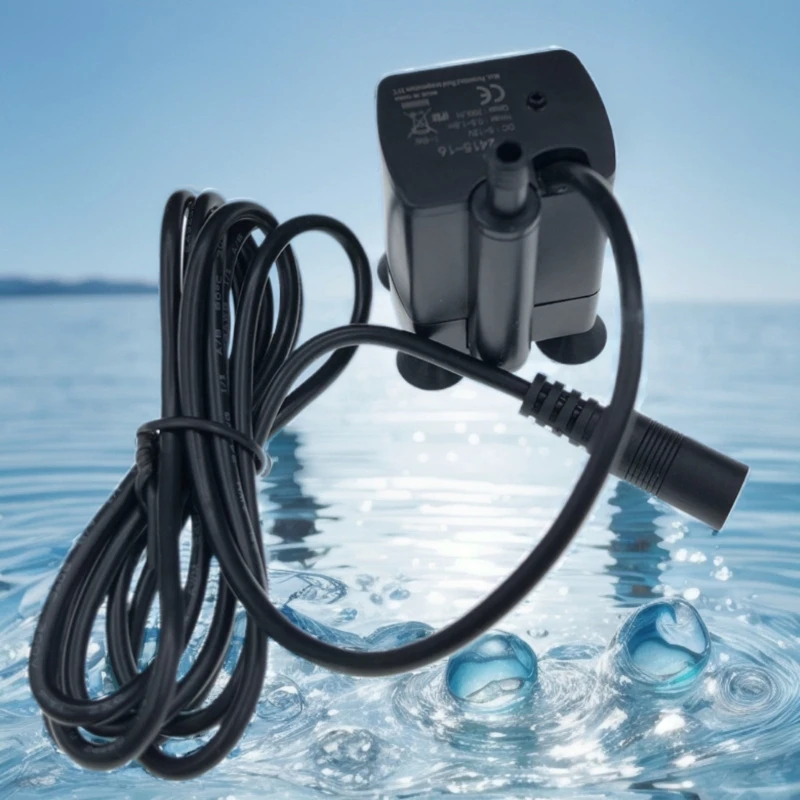 Small Submersibles With Flows Control Aquarium Fountain Irrigation A2BB