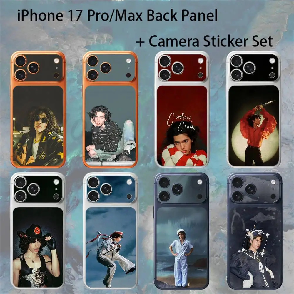 

Singer Conan Gray For iPhone 17Pro/ProMax Battry Back Cover with Camera Decal Skin Rear Protective Sticker Film