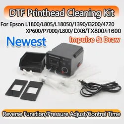 DX6 Printer Head Cleaning Wash Machine Washer Tool XP600 i3200 TX800 i1600 For Epson L1800 L800 L805 P7000 L1110 Printhead Clean