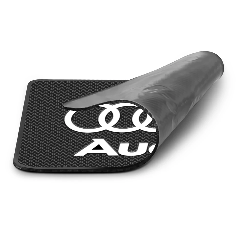 MultiFunction Car Anti-Slip Mat Auto Phone Holder Non Slip Silicone Dash Center Cover For Audi A4 B8 A3 TT C7 B9 S6 A5 Q5 C5 RS