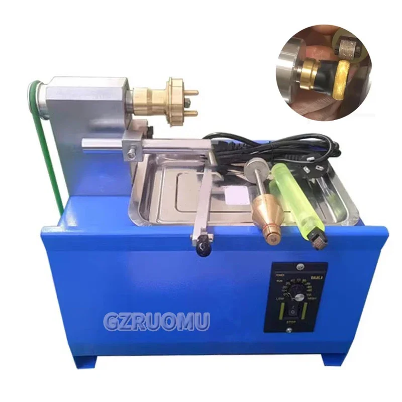 

220V 300W Polishing Machine For DIY Jade Jewelry Dental Bench Lathe Machine Motor Grinding Machine Gold and Silver Roller