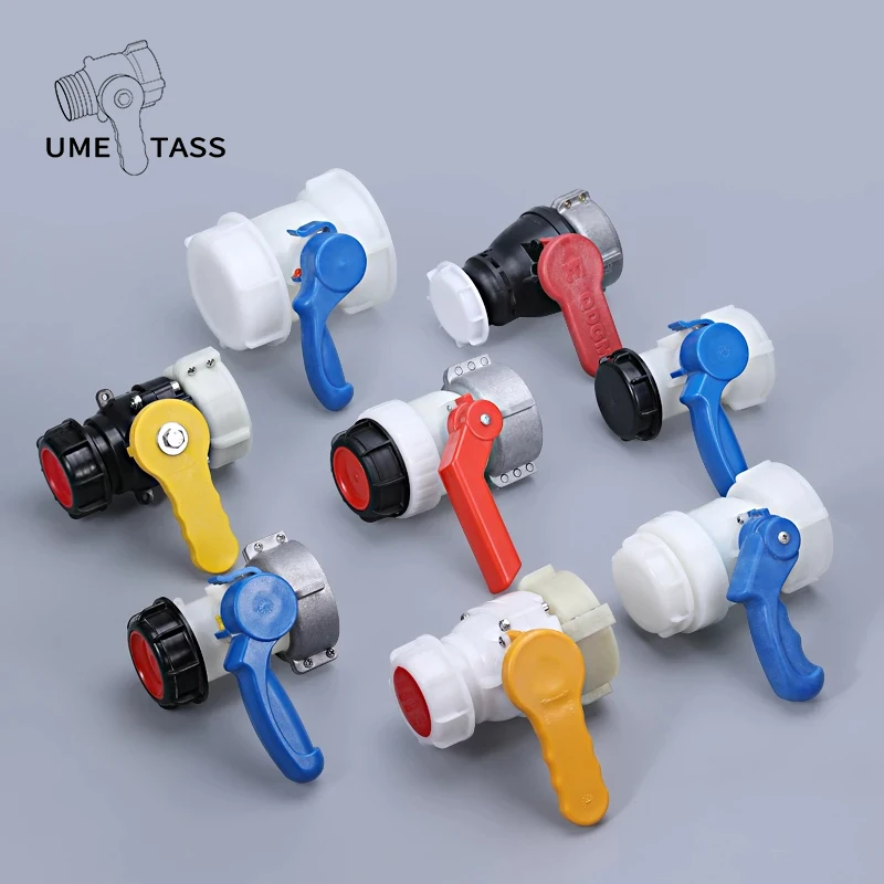 High quality IBC Tote Tank Valve Drain Adapter Ball valve Butterfly valve Acid Alkali resistant replacement Valve