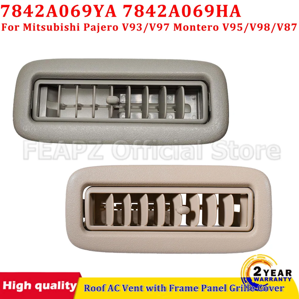

Для Mitsubishi Pajero V93/V97 Montero V95/V98/V87 7842A069YA 7842A069HA крыша вентиляционного отверстия кондиционера панель кондиционера крышка решетки