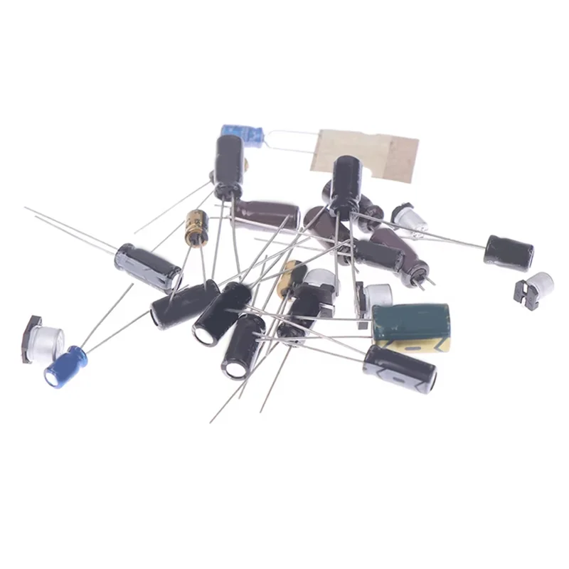 25Pcs Capacitors Accessories For Sega Gamegear GG Motherboard Repair Parts New Kit