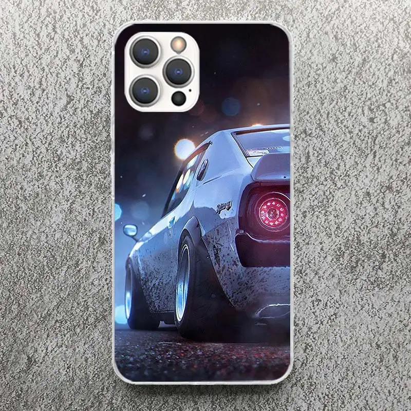 Jdm Sportwagen 350z 370z 240z Telefoonhoesje Voor Apple Iphone 15 14 13 12 11 Pro Max Mini Xs Xr X 7 Plus 8 + Se Zachte Siliconen Print S
