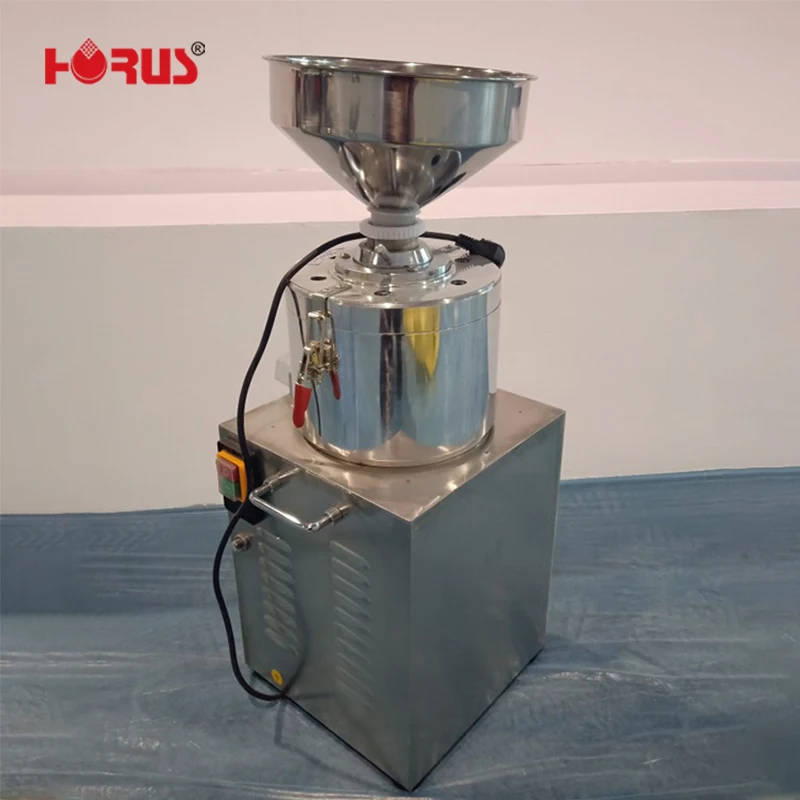 Molino de Sésamo y Tahini de 35kg/h 40kg, con Motor de Acero Inoxidable, para Uso Comercial en Panaderías y Plantas de Condimento
