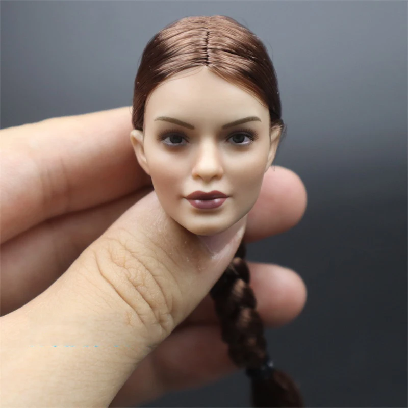 Large Sale 1/6 VERYCOOL Russian Female Spetsnaz Miss War Beautiful Head Long Hair Sculpture For Usual 12inch Women Figure