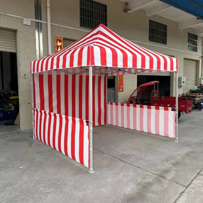 

Рекламный складной тент-шатер с печатью изображений, из нержавеющей стали