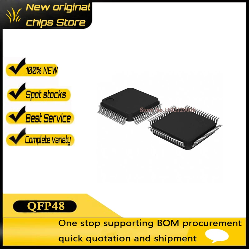 1PCS/lot DP83848CVVX DP83848IVV DP83848IVVX DP83848VV DP83848VVVBI DP83848 QFP48 100% Original Brand New