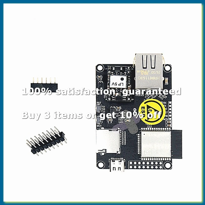 A82Z-T-Internet-POE V2 Expansion Board LAN8720 Chip and Downloader Expansion Board Programmable Ethernet IOT Module