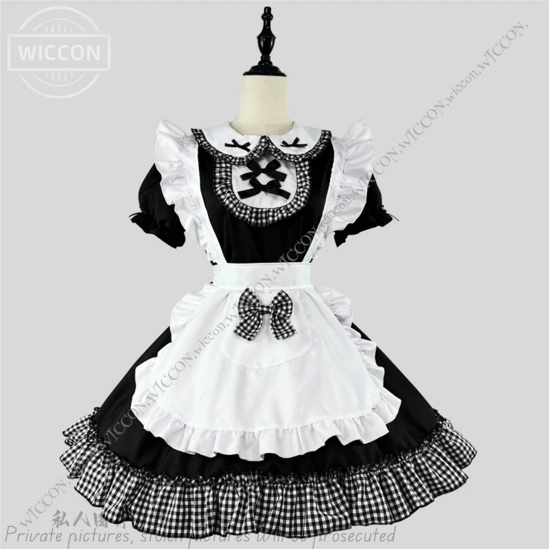 Sweet Christmas Dress Lolita Little Girl Maid Costume Cosplay Woman Lolita Cute S-5XL Big Gift Dating Outfit Master Kawaii Dress