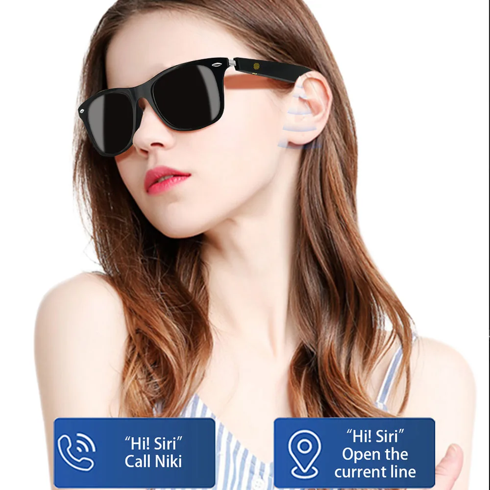 Smart Sunglasses Bluetooth glasses,Wireless HD UV Protective Lens Eyewear Waterproof Speaker,listen to songs, talk sunglasses