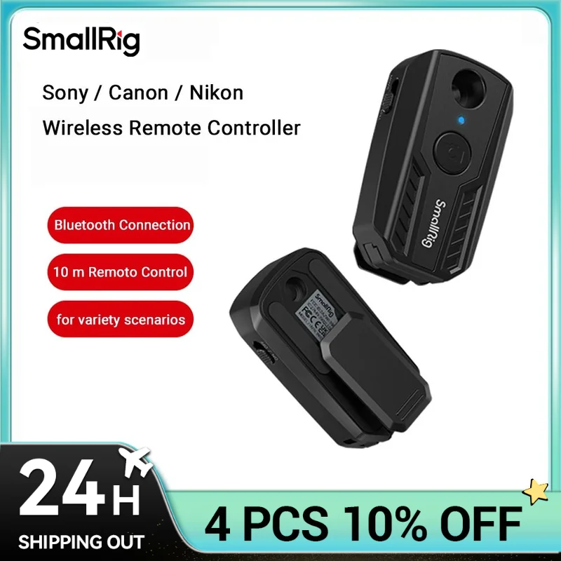 SmallRig Wireless Remote Controller for Sony / for Canon / for Nikon Cameras 10 m Remote Control 3902