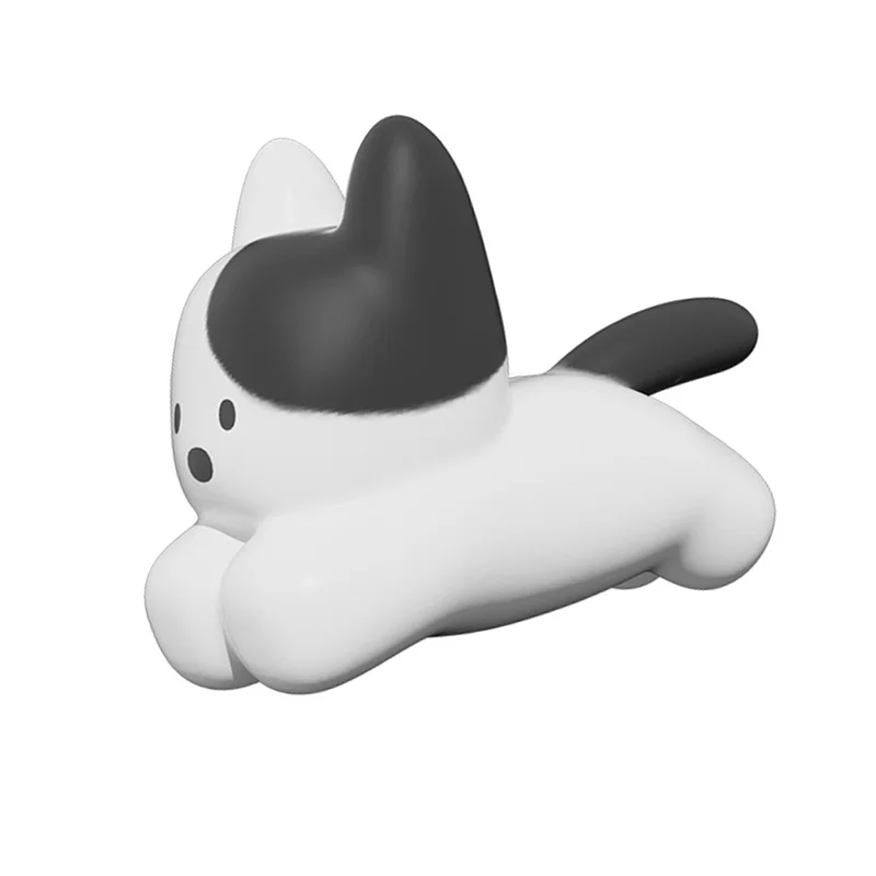 

LICE-Feitian Kitten Night Light Usb Rechargeable Bedroom Bedside Atmosphere Light Girl Birthday Gift Night Light