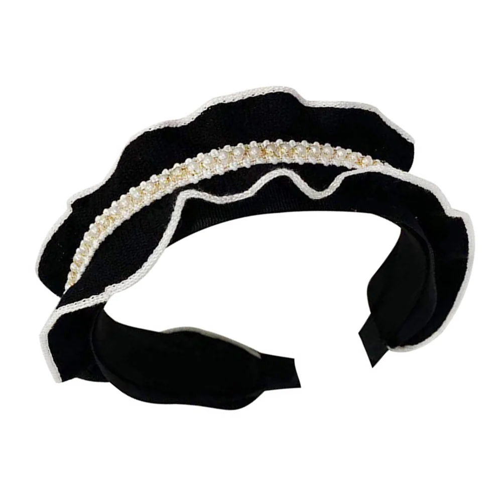 Hair Accessories Headband Bride Retro Decor Handkerchiefs for Women Fabric Female Hairband