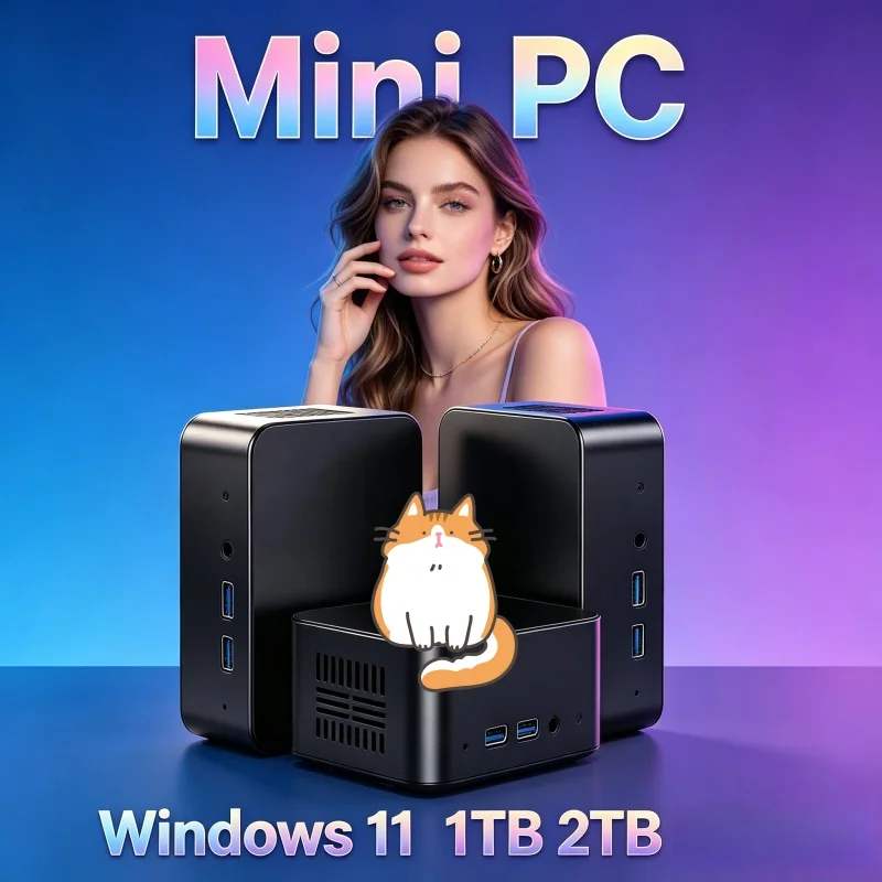 

I9 10980HK Mini PC Powerful Performance Lightweight Portable Computer for Home Entertainment Business Office Work