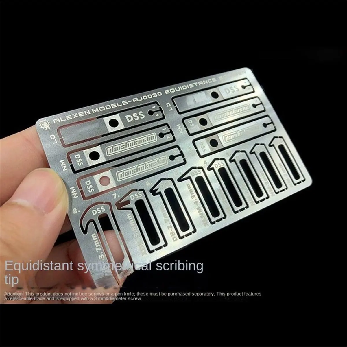 New Tool Scribing Cutter Head, Groove Carving Cutter for Model DIY Hobby Detail Upgrade Accessory