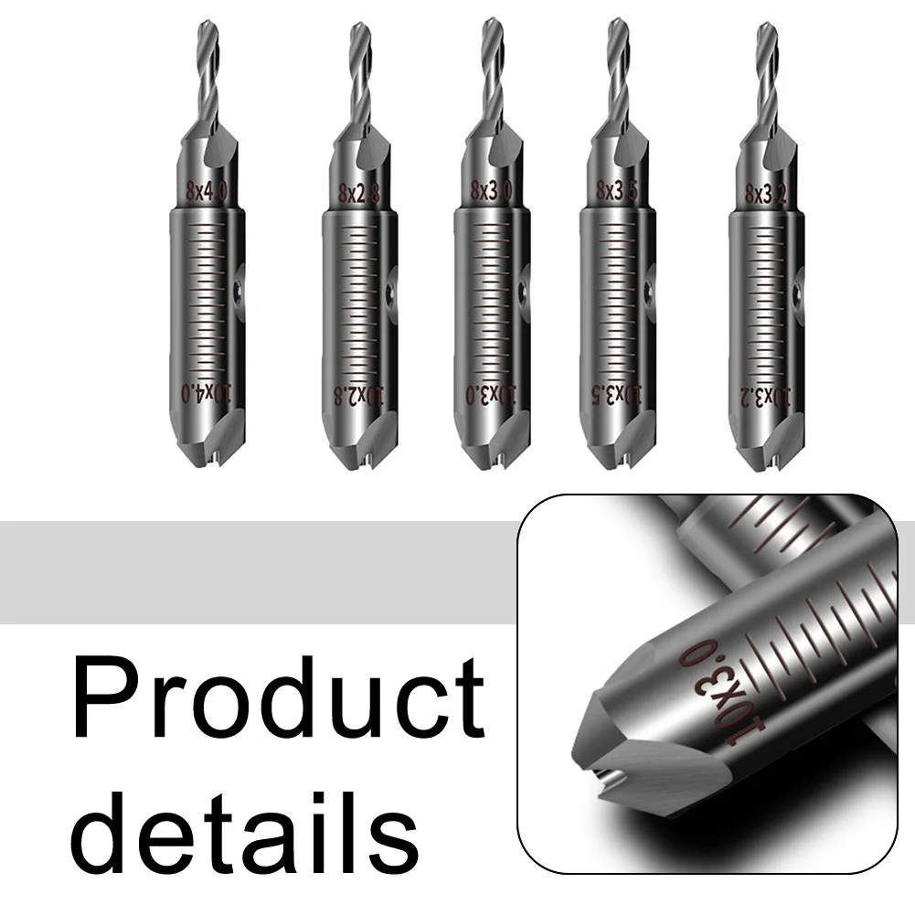 

Drilling Tasks Aluminium Center Drill Bit Lightweight Drill Tool Milling Cutter 10*45mm 0.39*1.77in Compact And Portable