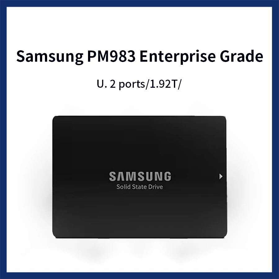 سامسونج PM983 960GB 1.92TB NVMe U.2 Enterprise SSD قرص الحالة الصلبة الداخلي القرص الصلب HDD PCIe Gen3x4 لخادم سطح المكتب المحمول