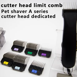 Suitable for A5 type knives adapters  /Limit Comb for Pet Grooming 8 Piece Stainless Steel Animal Comb Attachment Set