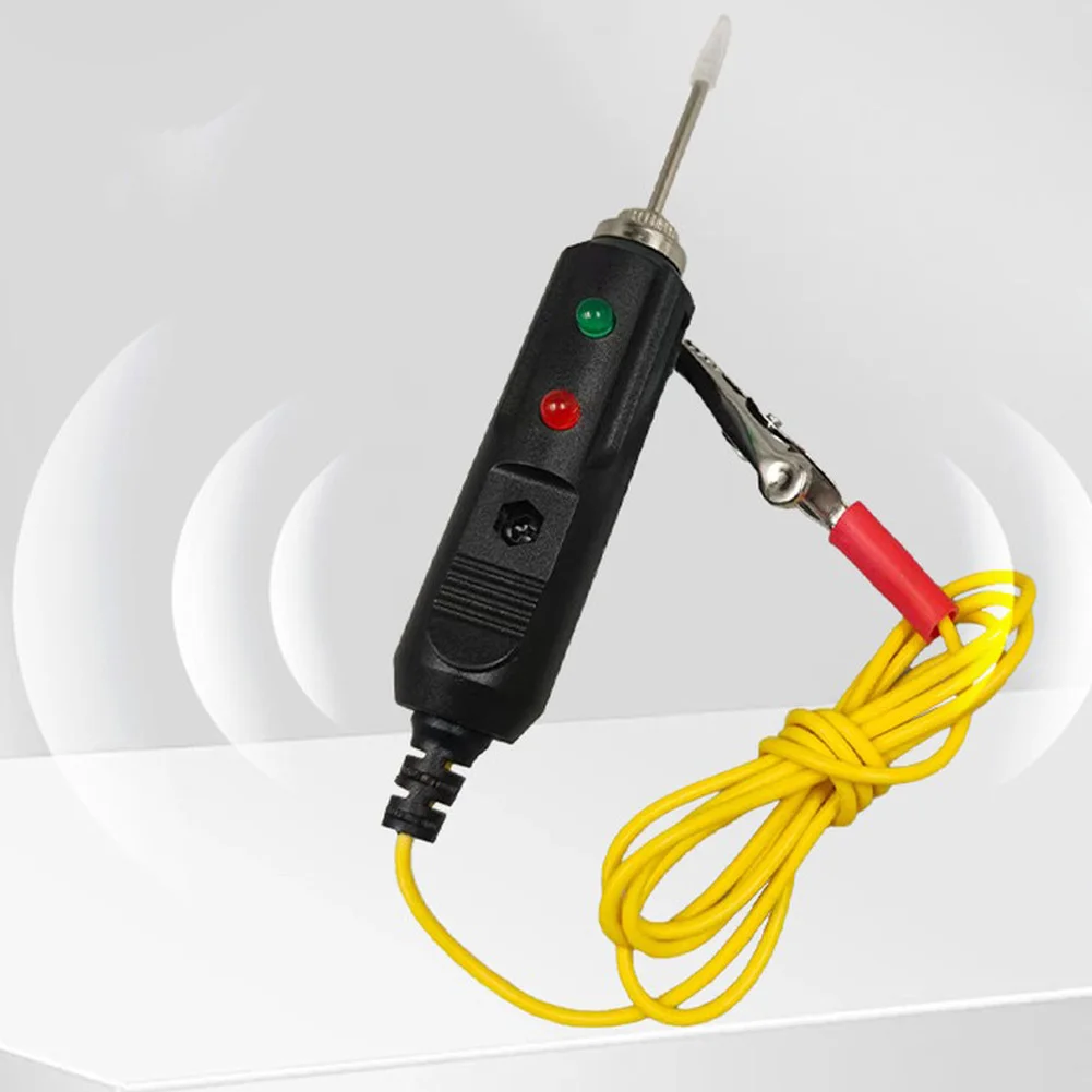 ForAutomotive Electrical VoltageTester Probe Head Test Pen For Car Neutral And Live Wire Detection Adjustable Sensitivity Range