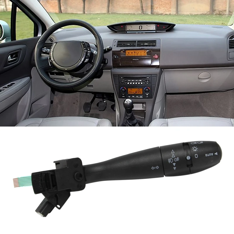 Auto Car Headlight Combination Wiper Handle Switch For Peugeot 307 206 207 408 308 Citroen Sega