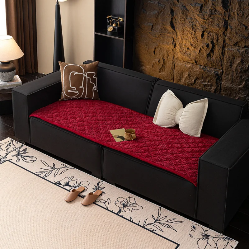 thickened non-slip foreign trade bestseller machine washable sofa cushion bay window cushion 2026 new model straight row seat