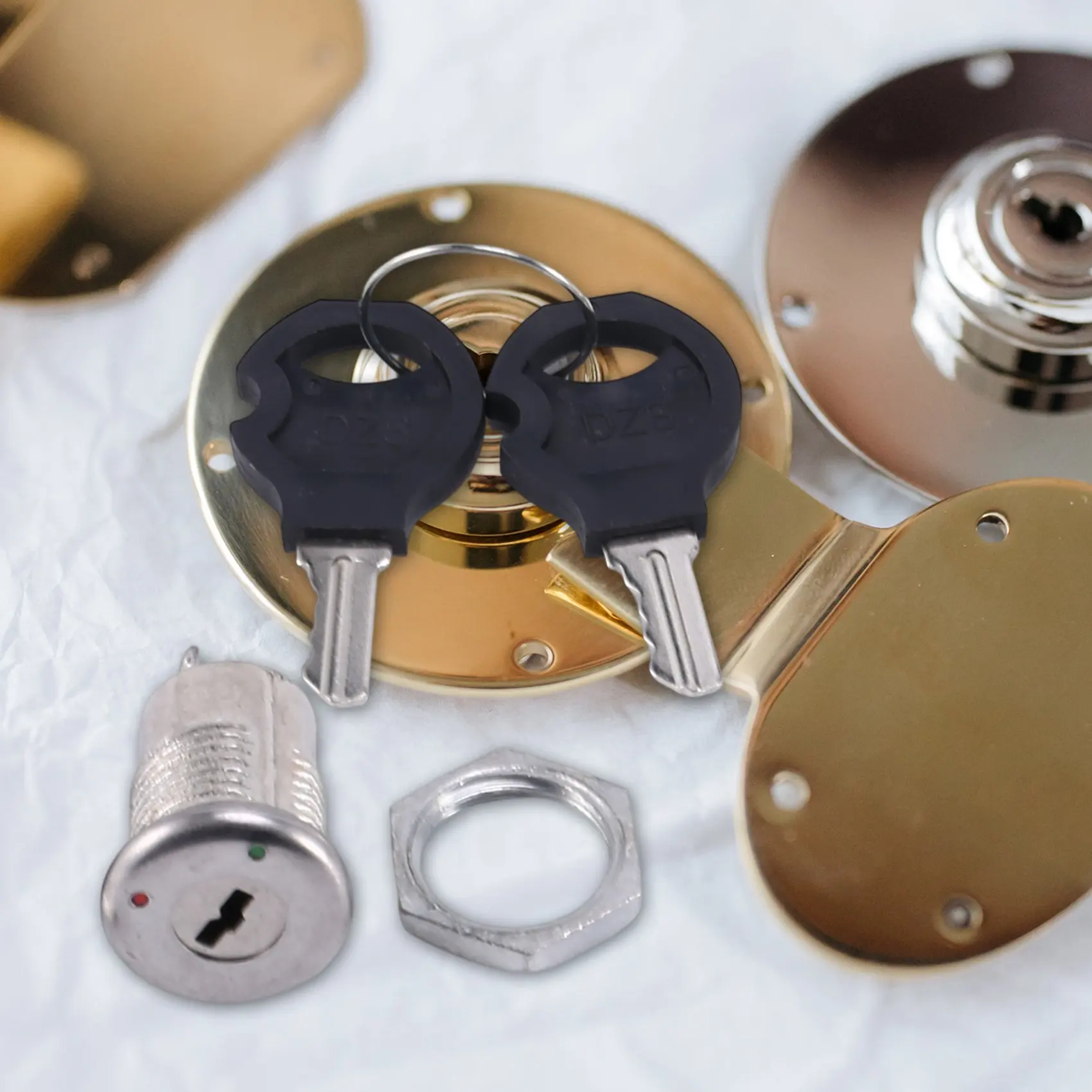 Superior On Off Two Terminals Keyswitch Keylock Switch w Keys