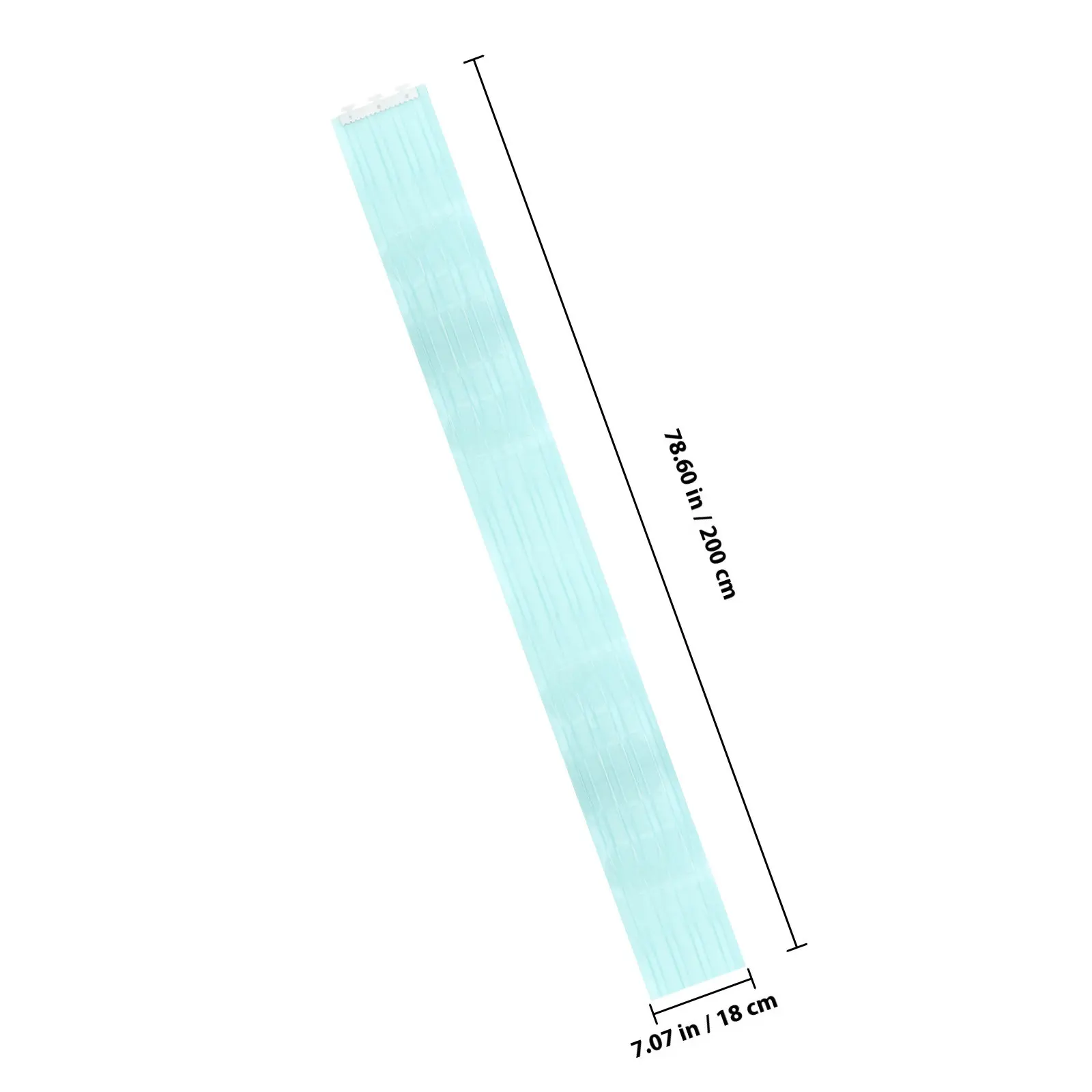 1Set Transparent PVC Door Curtain Strip for Home Commercial Use Windproof Partition Clear Plastic Strip Door Curtain