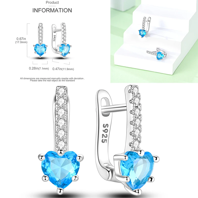 925 Sterling Silber Creolen Pfotenabdruck Blumenstrauß Kleeblatt Lavendel Fisch Bunter Schmuck Geschenk für Frauen und Mädchen – Detail 15