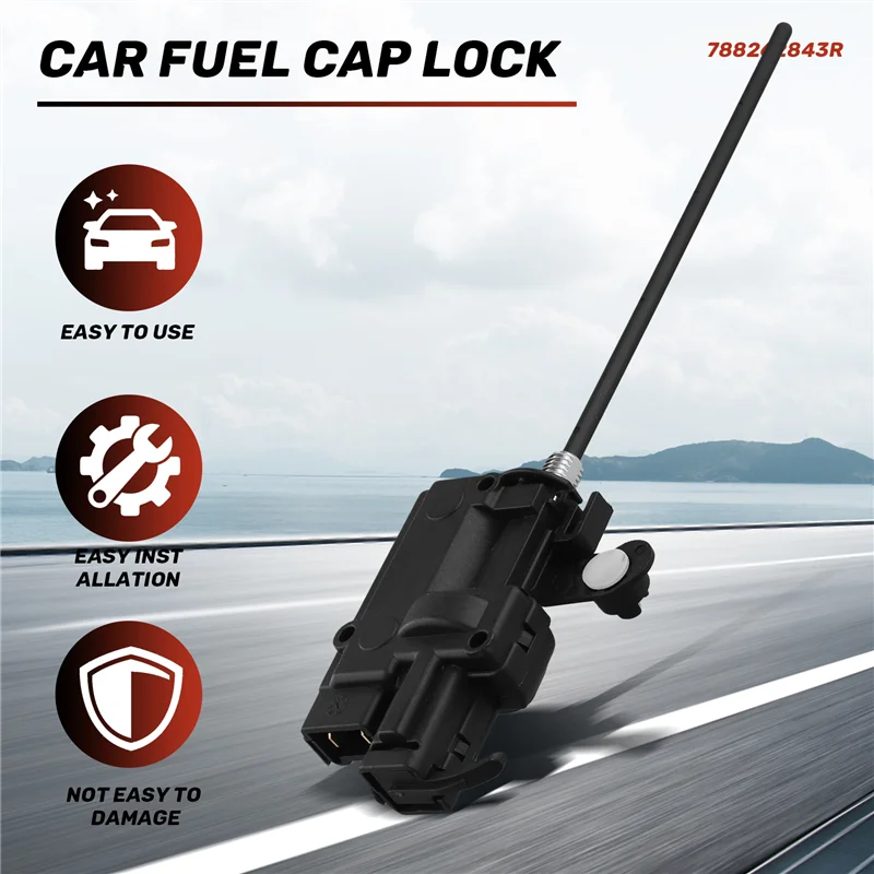 ABTC-Car Fuel Flap Servomotor Fuel Cap Lock For Renualt Clio MK4 788262843R