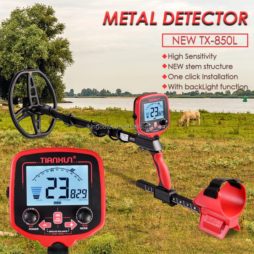 005 Tianxun New Factory Supply TX-850 L Gold Detector Professional Gold Metal Detector Underground Gold Detector