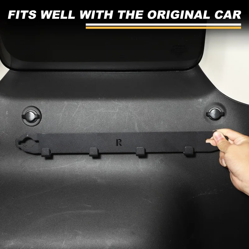 For 2023-2026+ Haval Raptor trunk sunshade hooks on both sides Car trunk tool storage hook accessories Auto parts Carbon steel